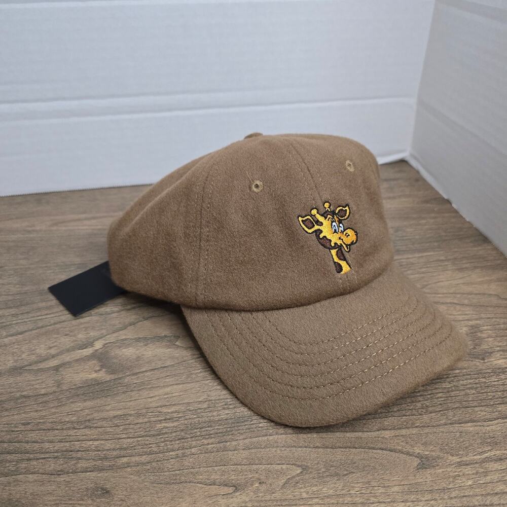 Bonobos + Toys "R" Us "Geoffrey the Giraffe" adjustable wool baseball cap NWT